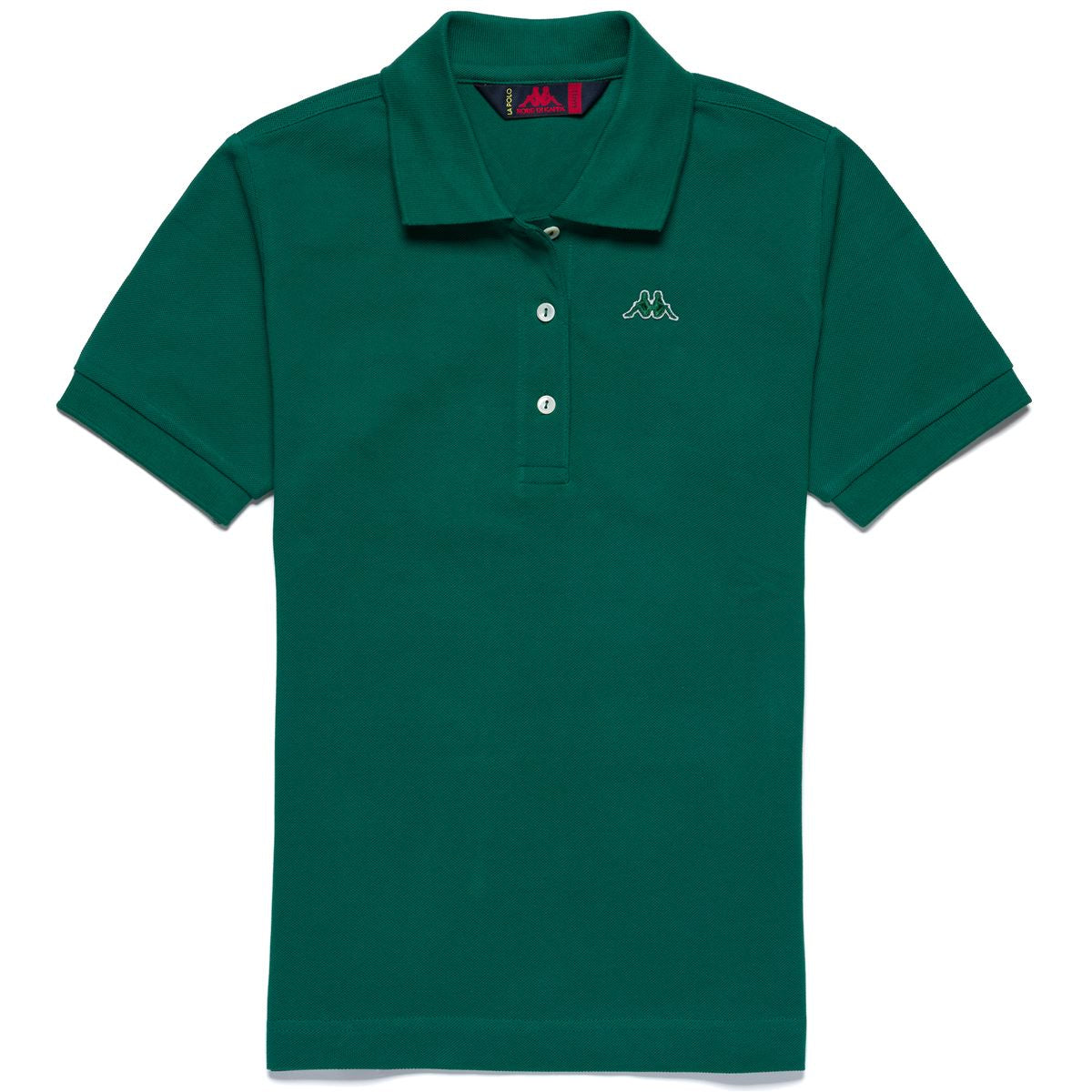 La Polo Robe Di Kappa Woman Golovin Polo Green Pine 7226