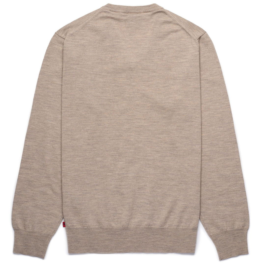 KNITWEAR Man RILER Pull Over BEIGE DK Dressed Front (jpg Rgb)	