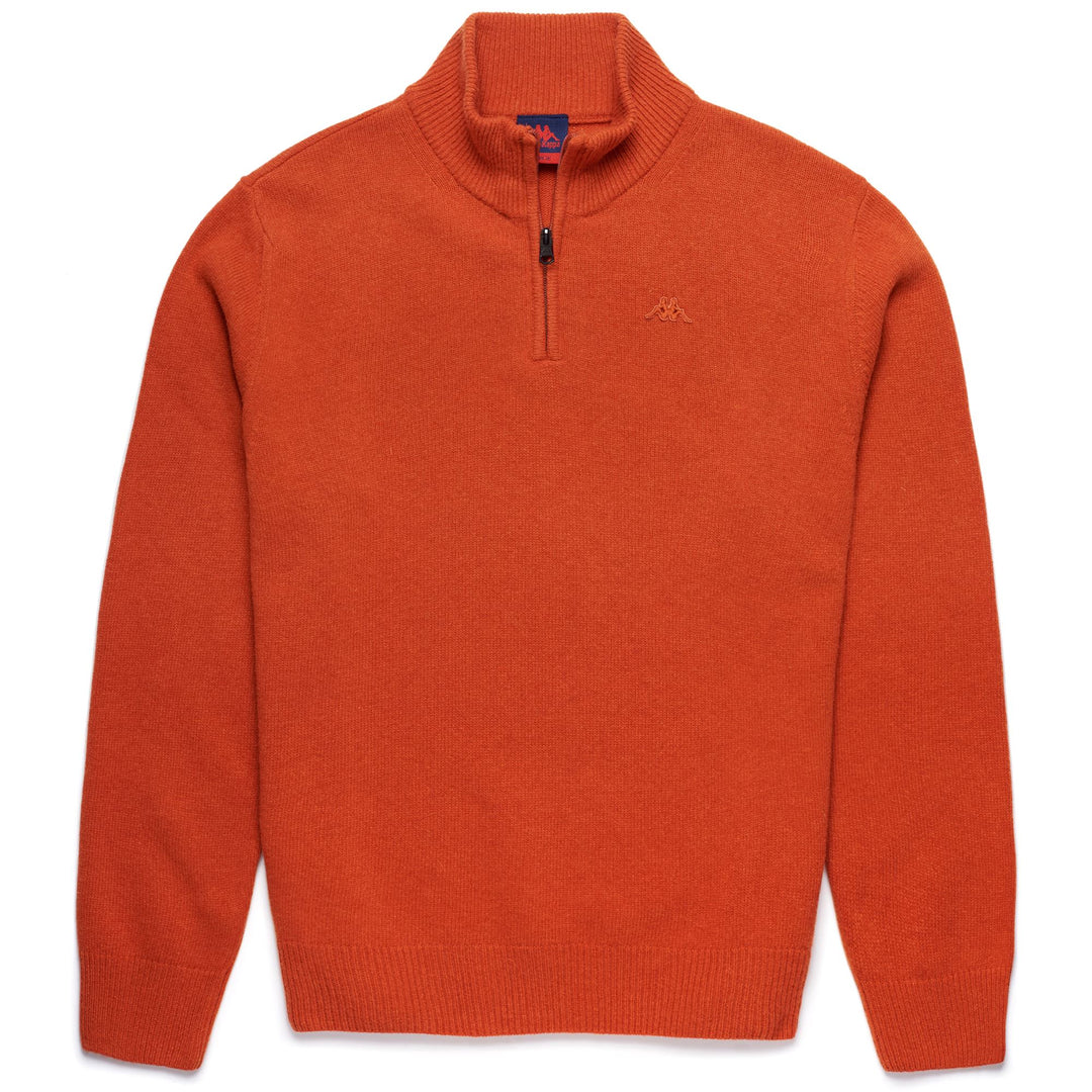 KNITWEAR Man LAMB RODRIC Pull Over ORANGE DK Photo (jpg Rgb)			