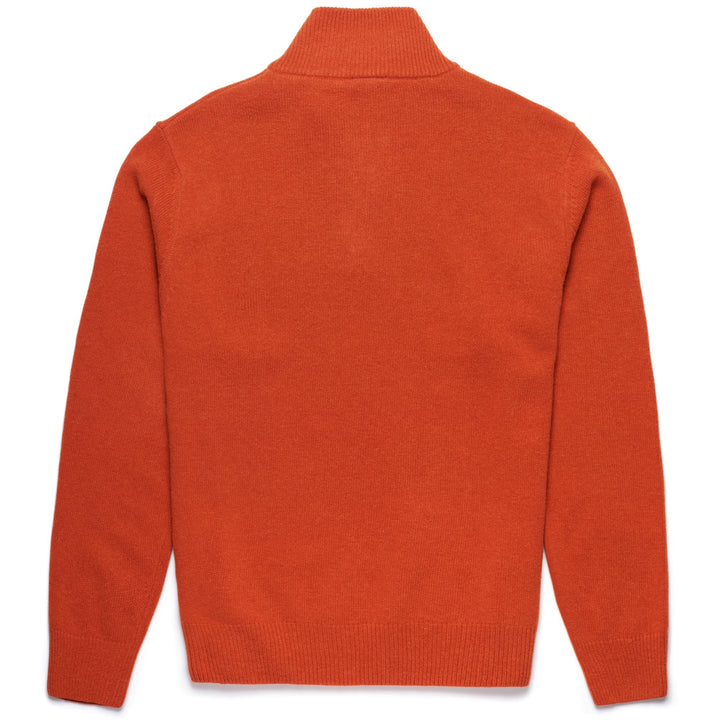 KNITWEAR Man LAMB RODRIC Pull Over ORANGE DK Dressed Front (jpg Rgb)	