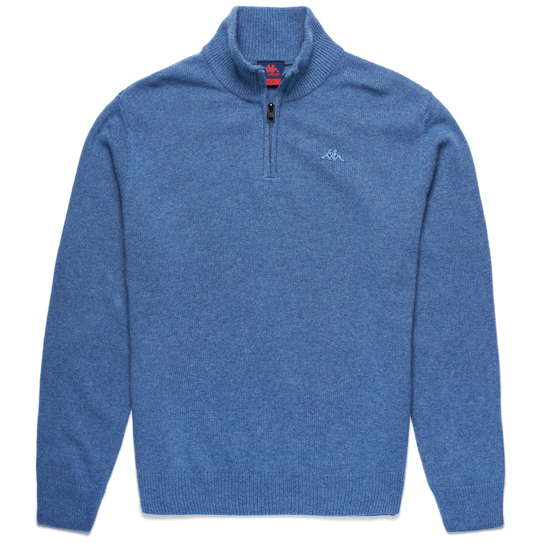 KNITWEAR Man LAMB RODRIC Pull Over BLUE STONEWASH Photo (jpg Rgb)			