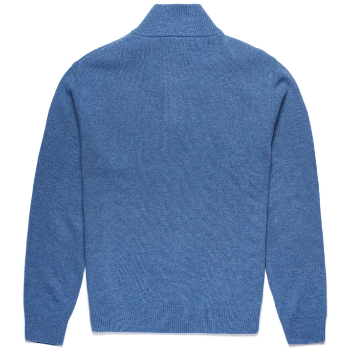 KNITWEAR Man LAMB RODRIC Pull Over BLUE STONEWASH Dressed Front (jpg Rgb)	