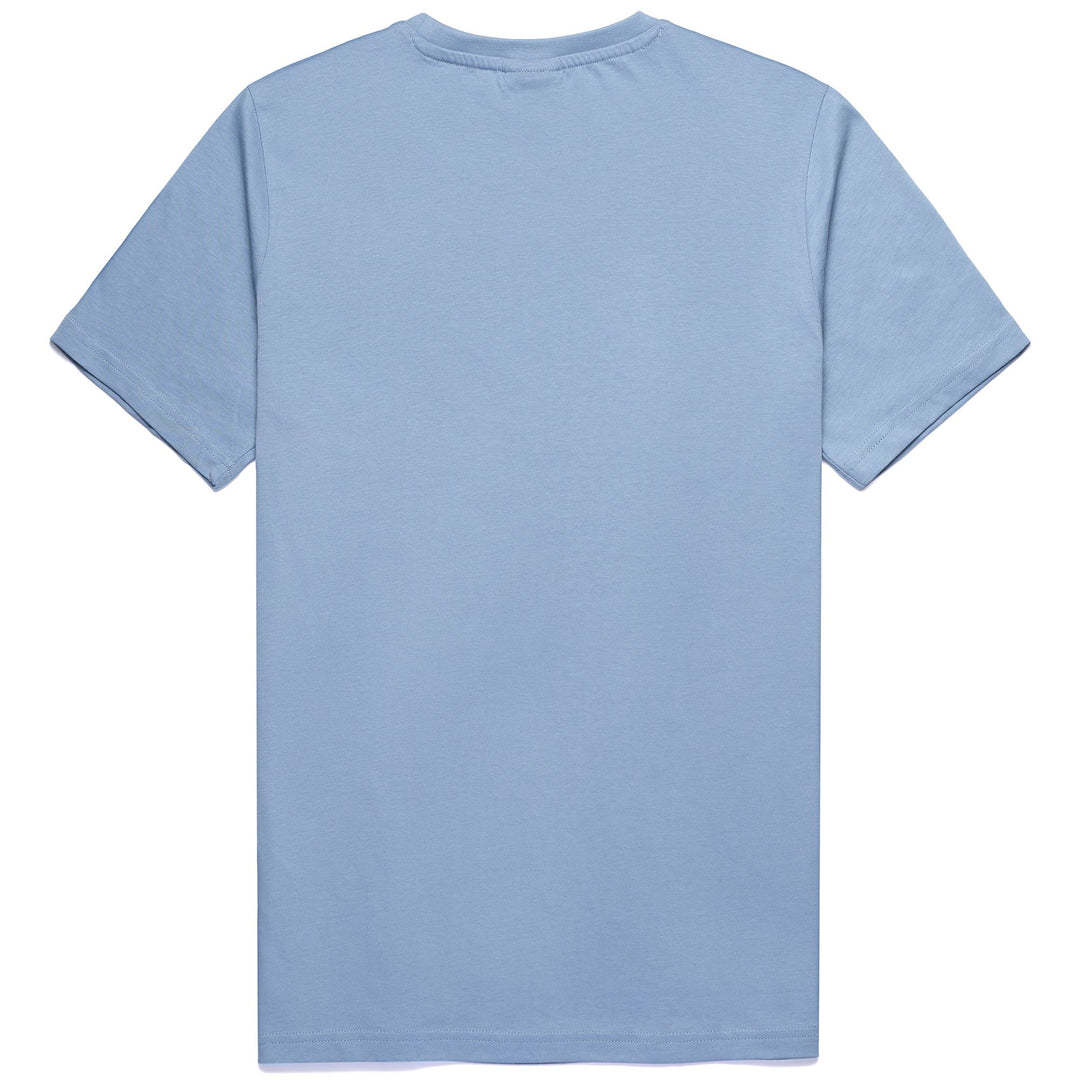 T-ShirtsTop Man LUC T-Shirt BLUE ALLURE - BLUE NAVY Dressed Front (jpg Rgb)	