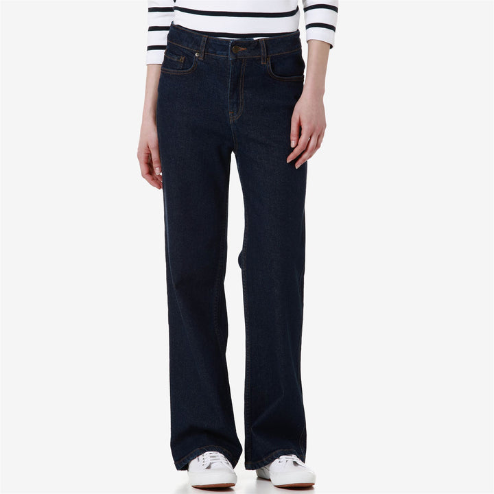 Pants Woman ARGOS 5 Pockets BLUE DK DENIM Detail (jpg Rgb)			