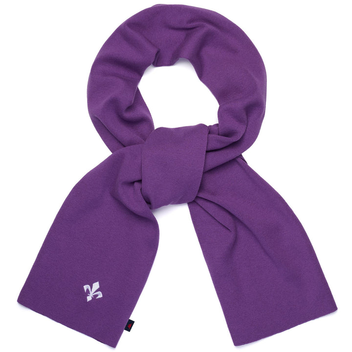 Scarves Unisex JAMIL FIORENTINA SCARF VIOLET INDIGO - WHITE Photo (jpg Rgb)			