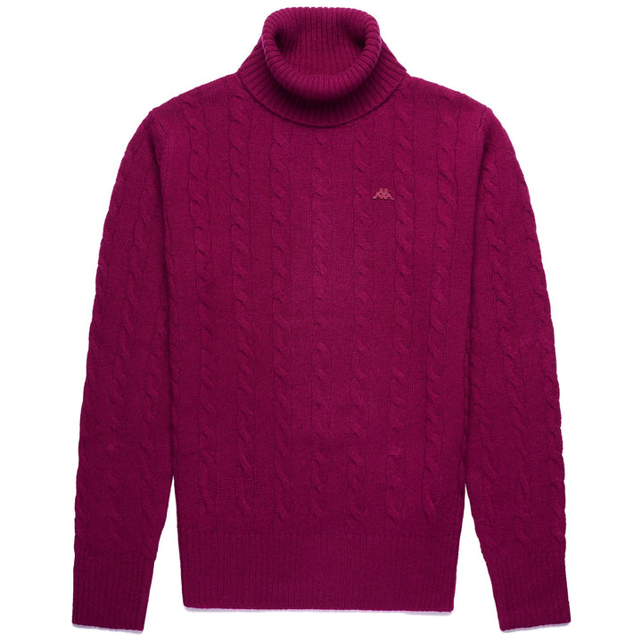 KNITWEAR Woman HEVIA Pull Over VIOLET RASPBERRY Photo (jpg Rgb)			