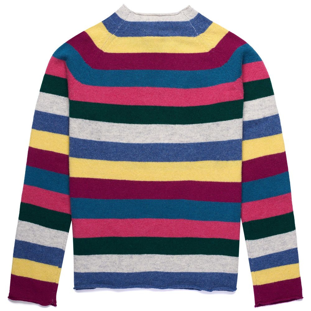 KNITWEAR Woman HILARY Pull Over GREY VAPOR - BLUE DK RIVIERA - YELLOW ANISETTE - VIOLET RASPBERRY - FUCHSIA - GREEN DK RAIN Dressed Front (jpg Rgb)	