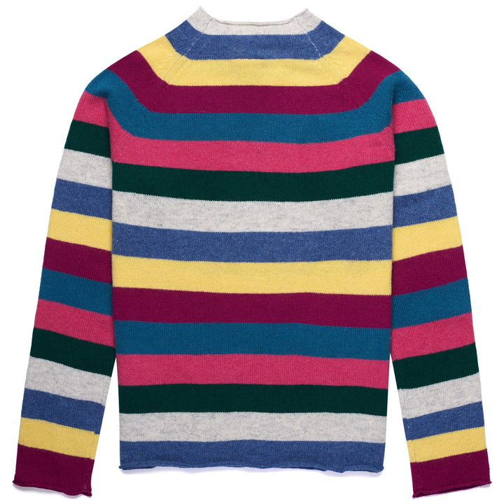 KNITWEAR Woman HILARY Pull Over GREY VAPOR - BLUE DK RIVIERA - YELLOW ANISETTE - VIOLET RASPBERRY - FUCHSIA - GREEN DK RAIN Dressed Front (jpg Rgb)	