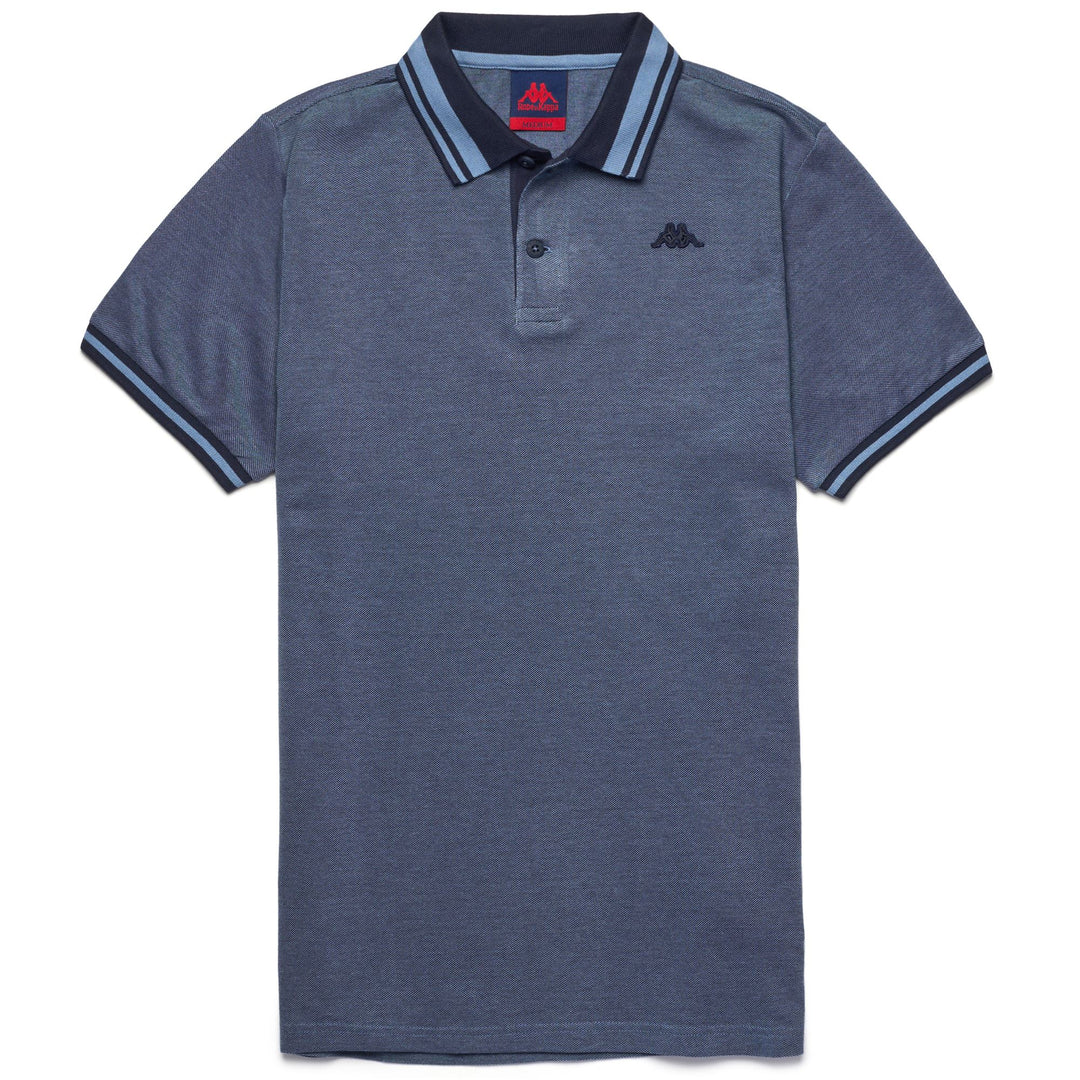 Polo Shirts Man LEAN Polo BLUE ALLURE - BLUE NAVY Photo (jpg Rgb)			