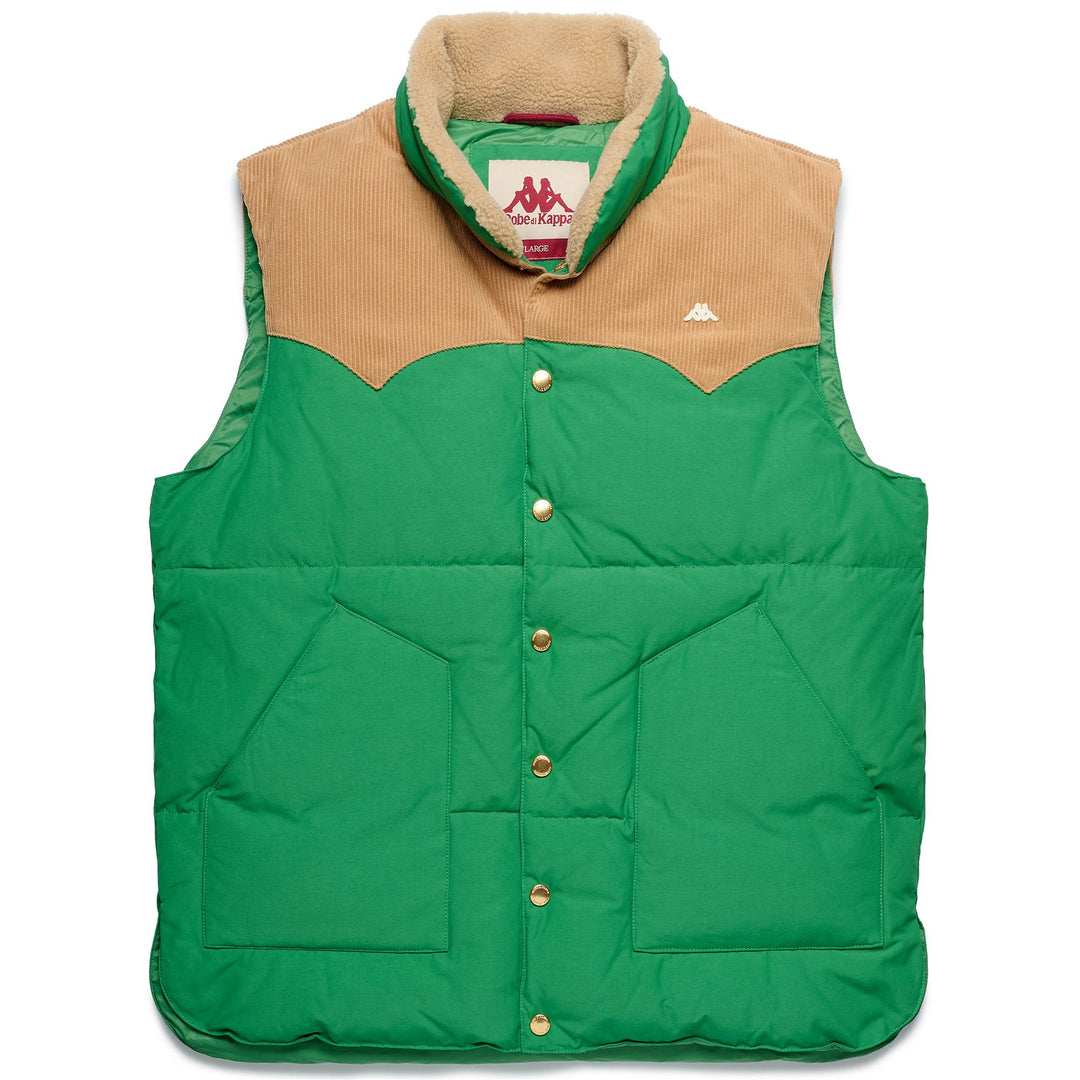 Jackets Man ROBE GIOVANI ALISO Vest GREEN KELLY Photo (jpg Rgb)			