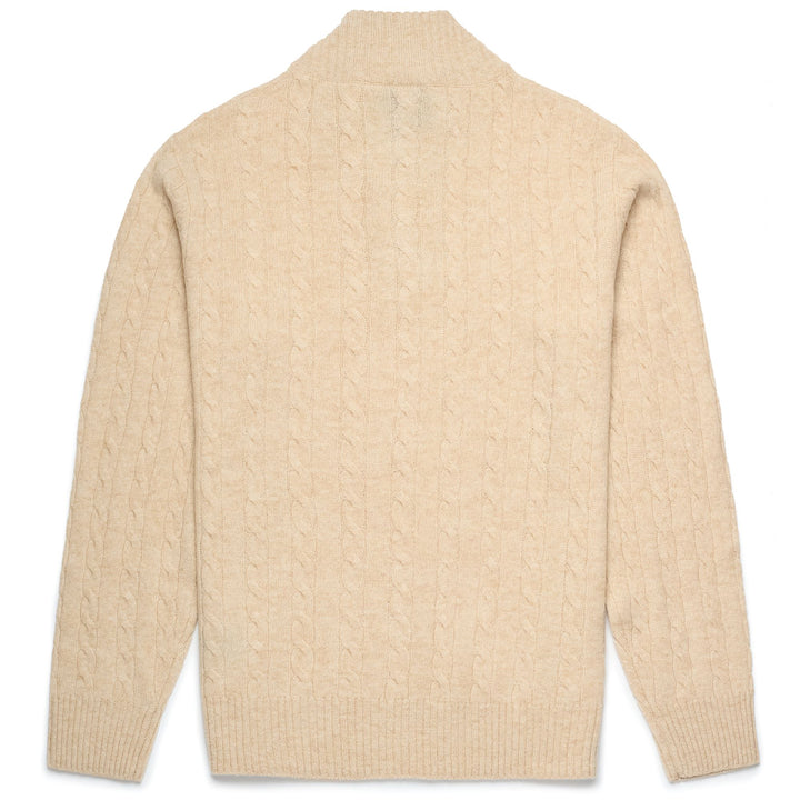 KNITWEAR Man MINGUS Polo BEIGE CLAY Dressed Front (jpg Rgb)	