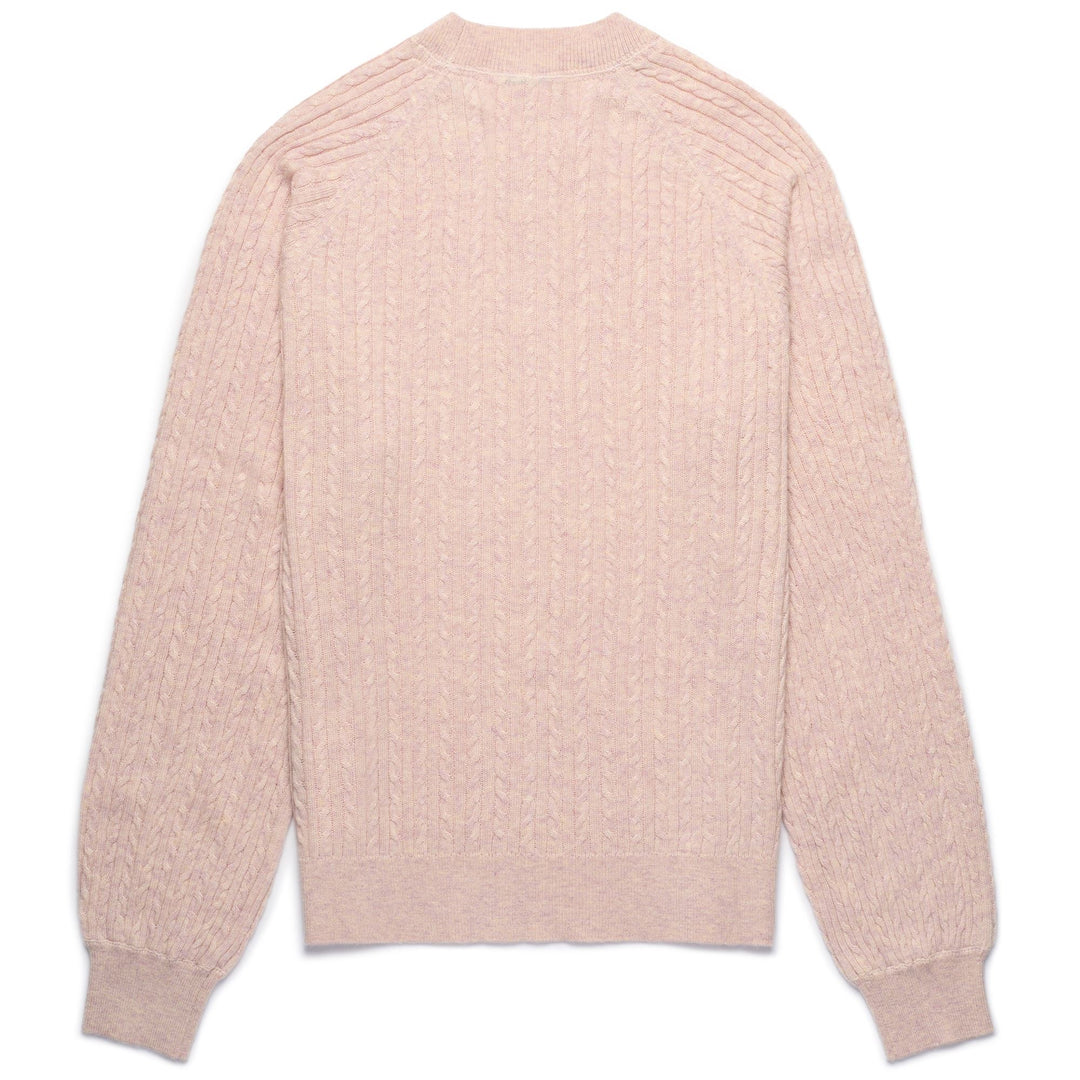 KNITWEAR Woman ISEY Pull Over PINK SHADOW Dressed Front (jpg Rgb)	