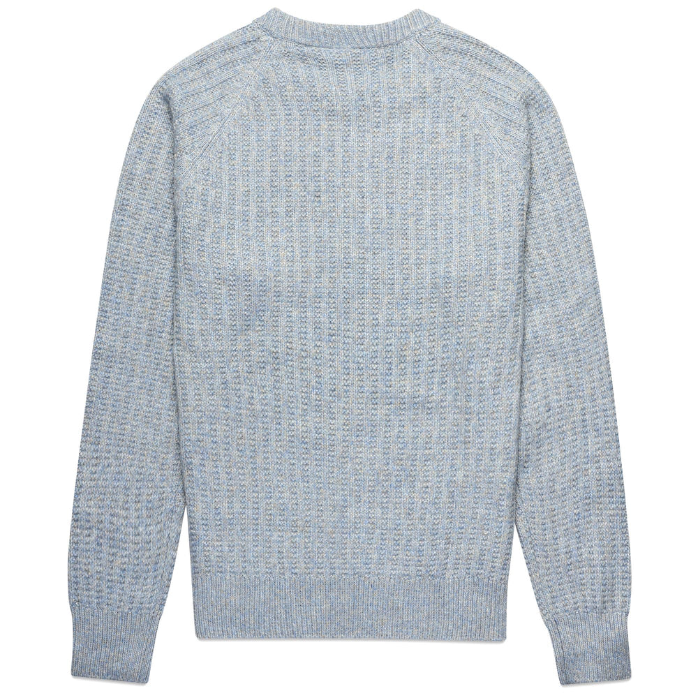 KNITWEAR Man MIMIR Pull Over BLUE INFINITY Dressed Front (jpg Rgb)	