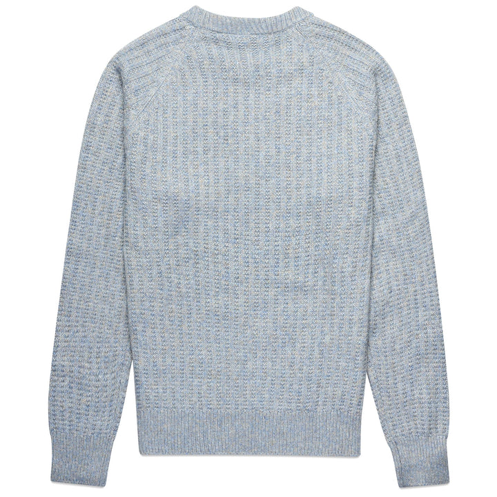 KNITWEAR Man MIMIR Pull Over BLUE INFINITY Dressed Front (jpg Rgb)	