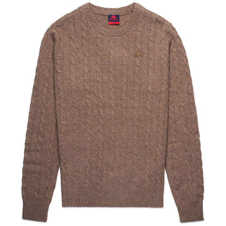 KNITWEAR Man HERBIE Pull Over BROWN NATURAL Photo (jpg Rgb)			