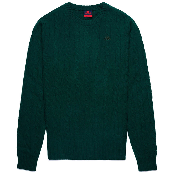 KNITWEAR Man HERBIE Pull Over GREEN DK RAIN Photo (jpg Rgb)			