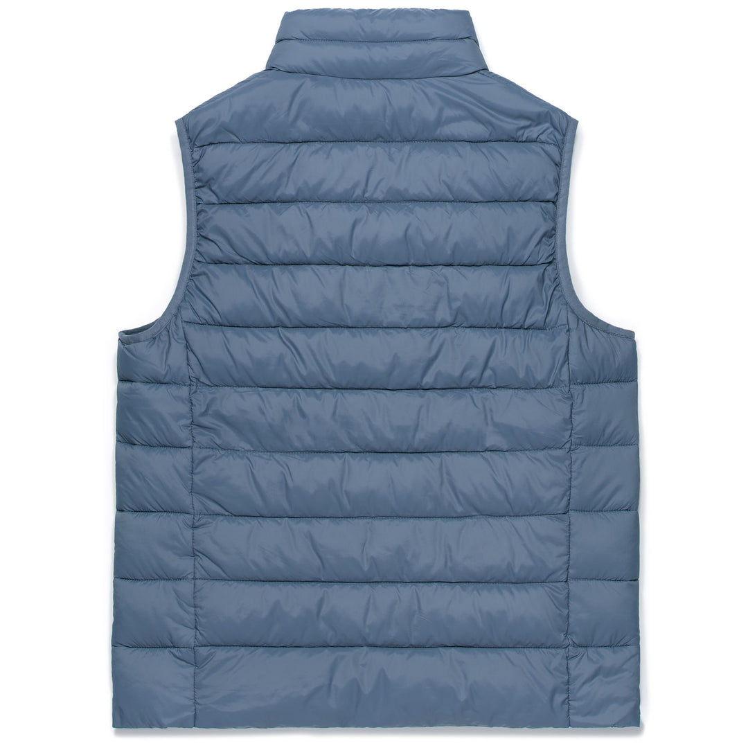 Jackets Woman ALHENA Vest BLUE MIRAGE Dressed Front (jpg Rgb)	