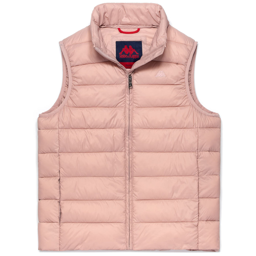 Jackets Woman ALHENA Vest PINK SHADOW Photo (jpg Rgb)			