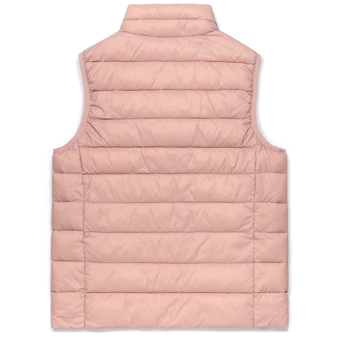 Jackets Woman ALHENA Vest PINK SHADOW Dressed Front (jpg Rgb)	