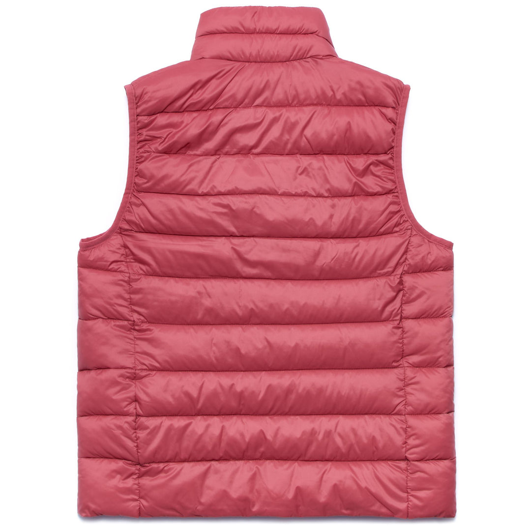 Jackets Woman ALHENA Vest RED CRANBERRY Dressed Front (jpg Rgb)	