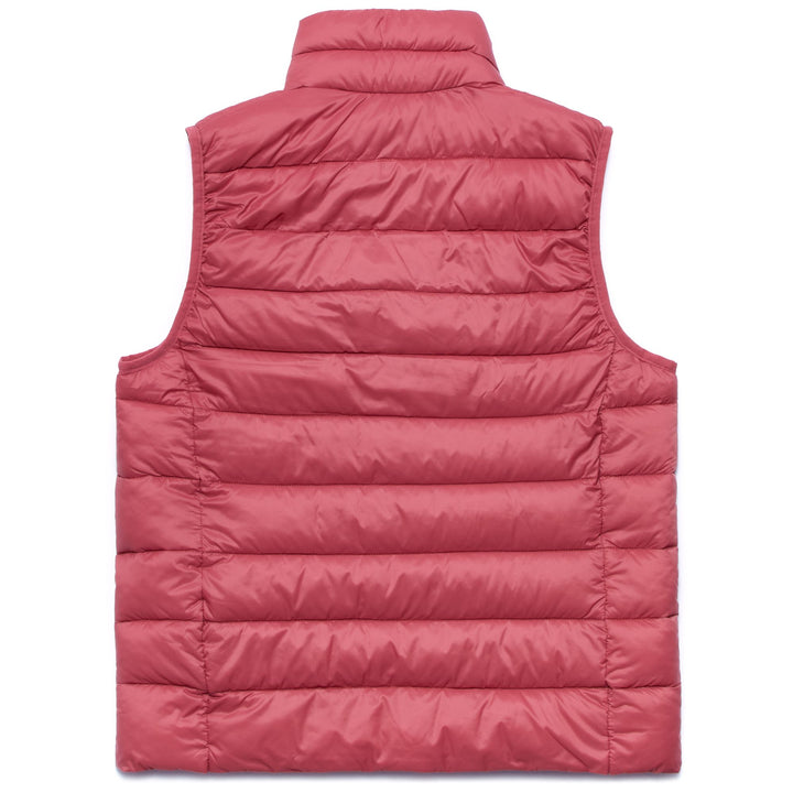 Jackets Woman ALHENA Vest RED CRANBERRY Dressed Front (jpg Rgb)	