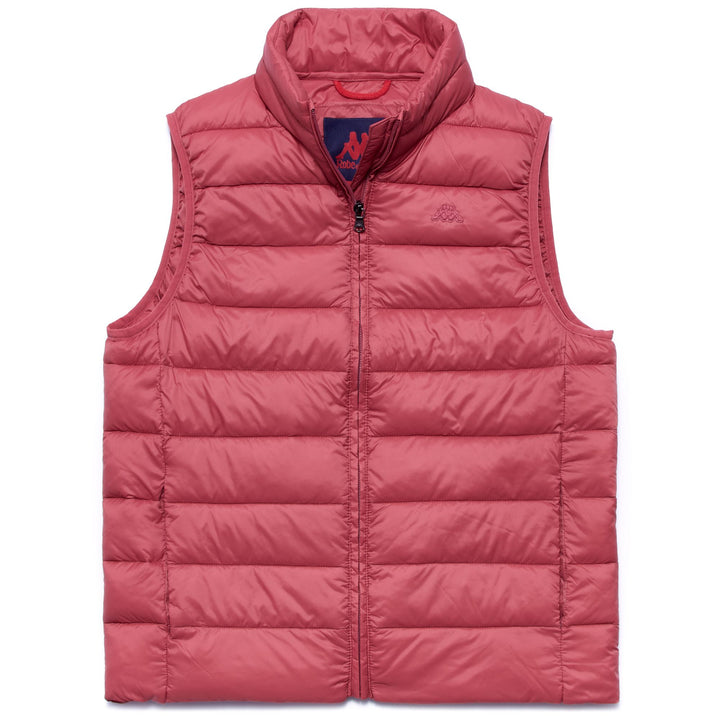 Jackets Woman ALHENA Vest RED CRANBERRY Photo (jpg Rgb)			