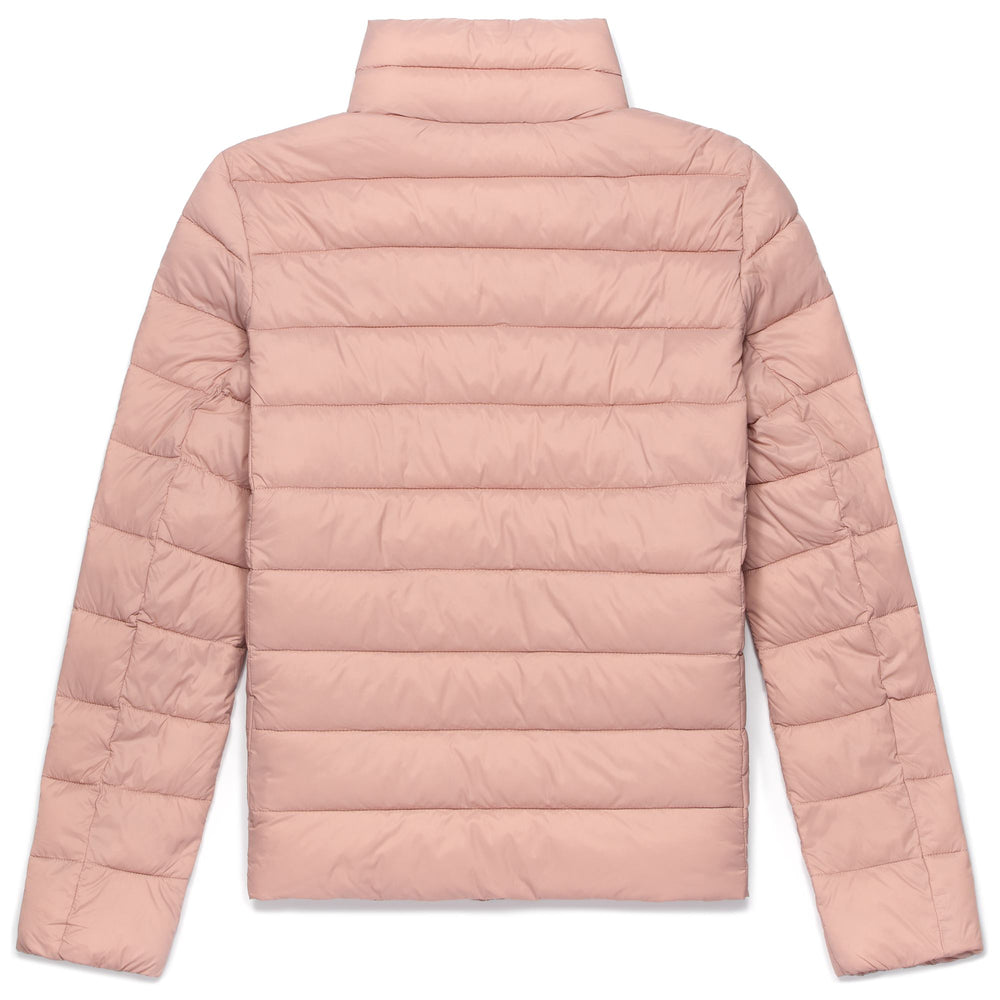 Jackets Woman SYRMA Short PINK SHADOW Dressed Front (jpg Rgb)	