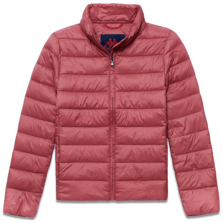 Jackets Woman SYRMA Short RED CRANBERRY Photo (jpg Rgb)			