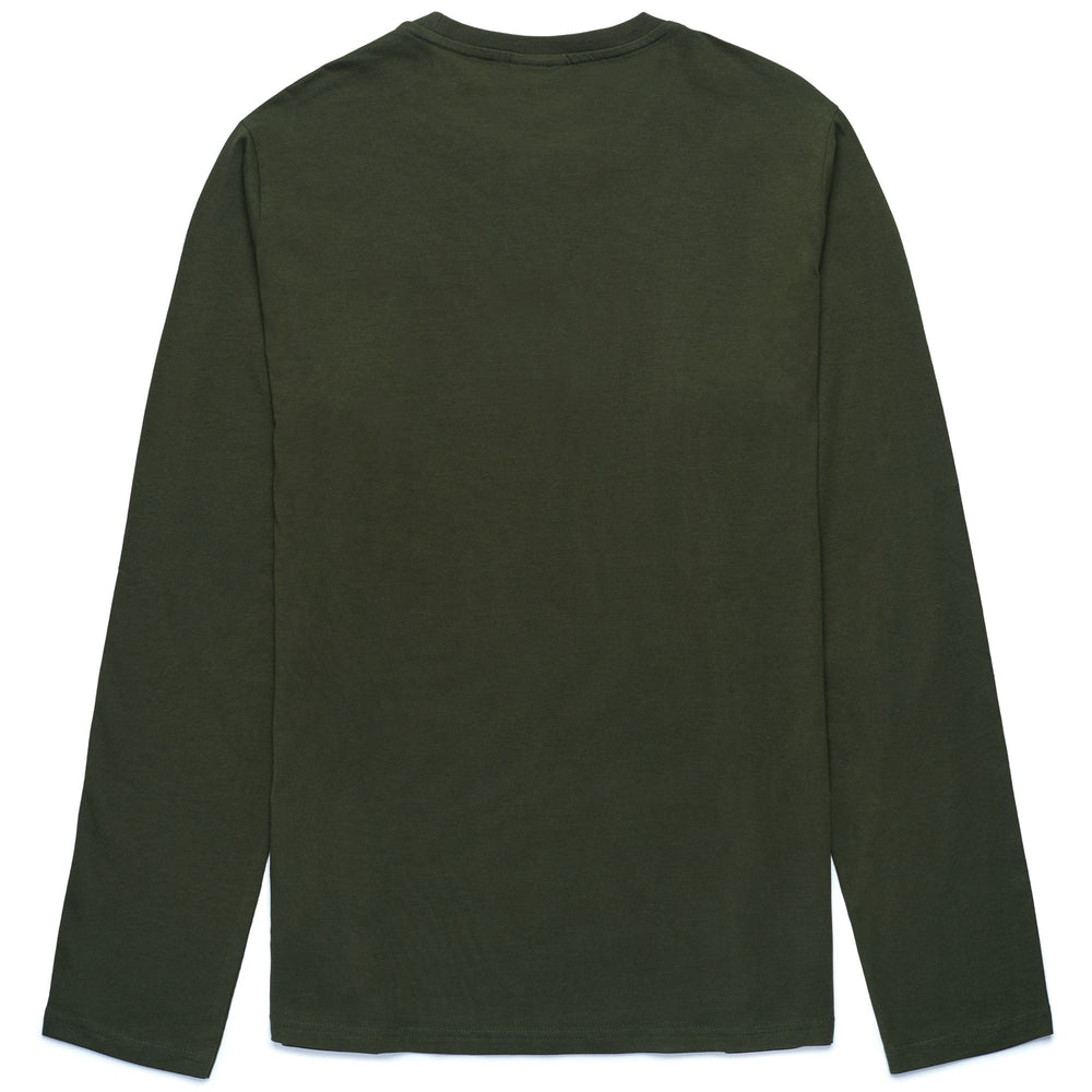 T-ShirtsTop Man JUDE T-Shirt GREEN THYME Dressed Front (jpg Rgb)	