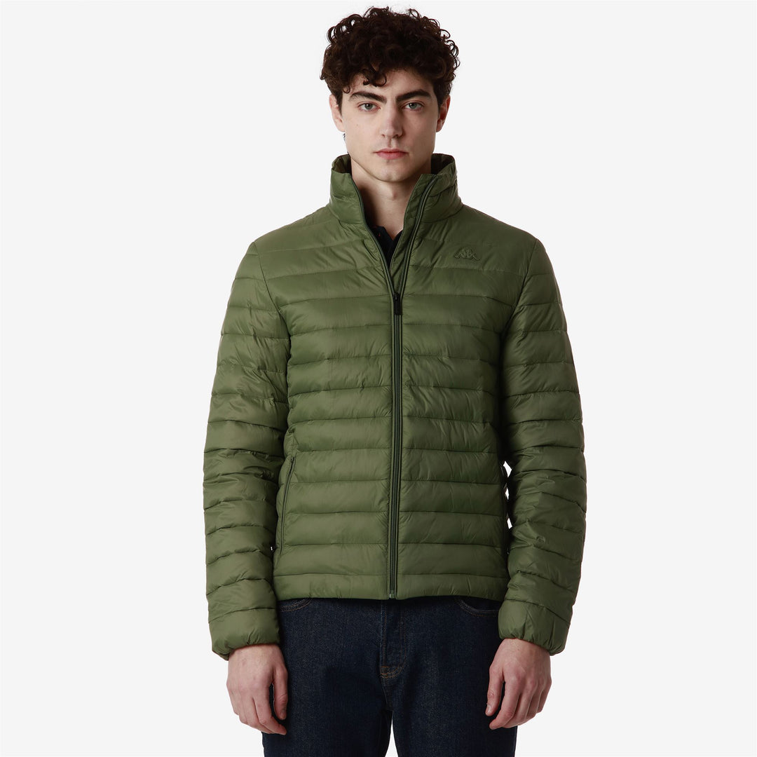 Jackets Man OSRAL SOFT NYLON Short GREEN OLIVINE Detail (jpg Rgb)			