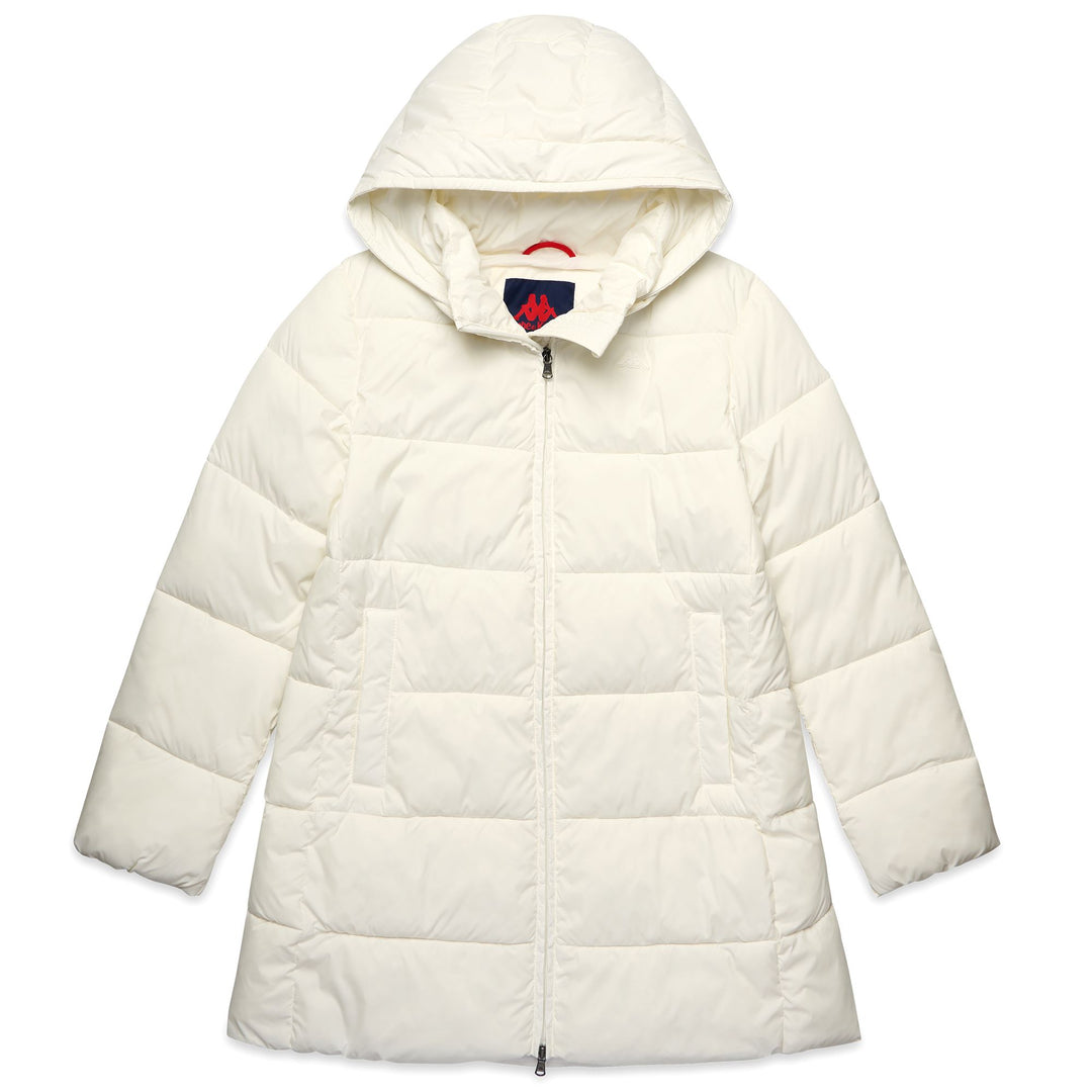 Jackets Woman MIRIEL Mid WHITE NATURAL Photo (jpg Rgb)			