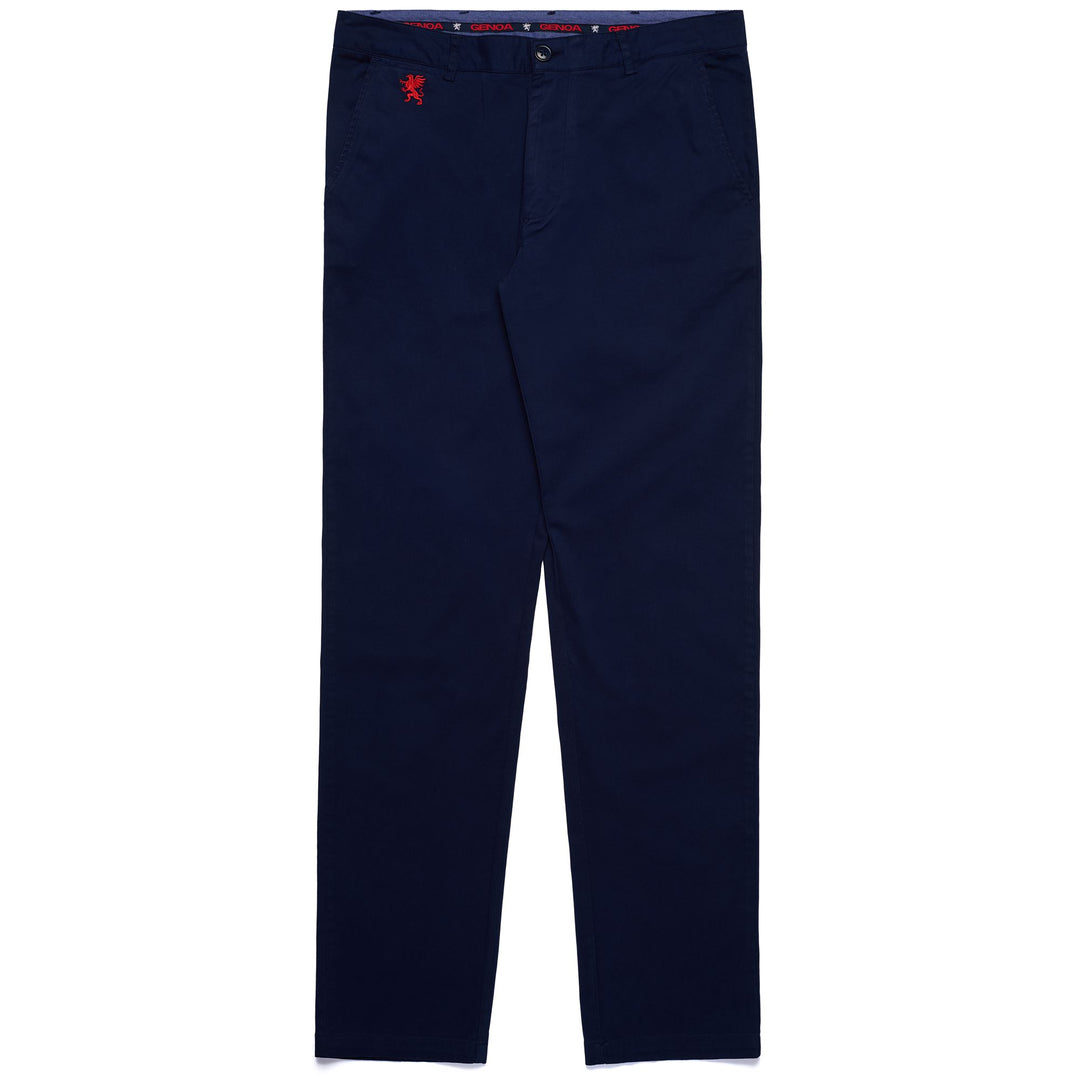 Pants Man WESTIN GENOA CHINO BLUE MARINE - RED BLAZE Photo (jpg Rgb)			