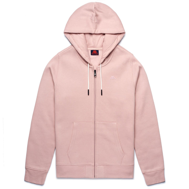 Fleece Woman AMELIA BRUSHED Jacket PINK MAUVE Photo (jpg Rgb)			