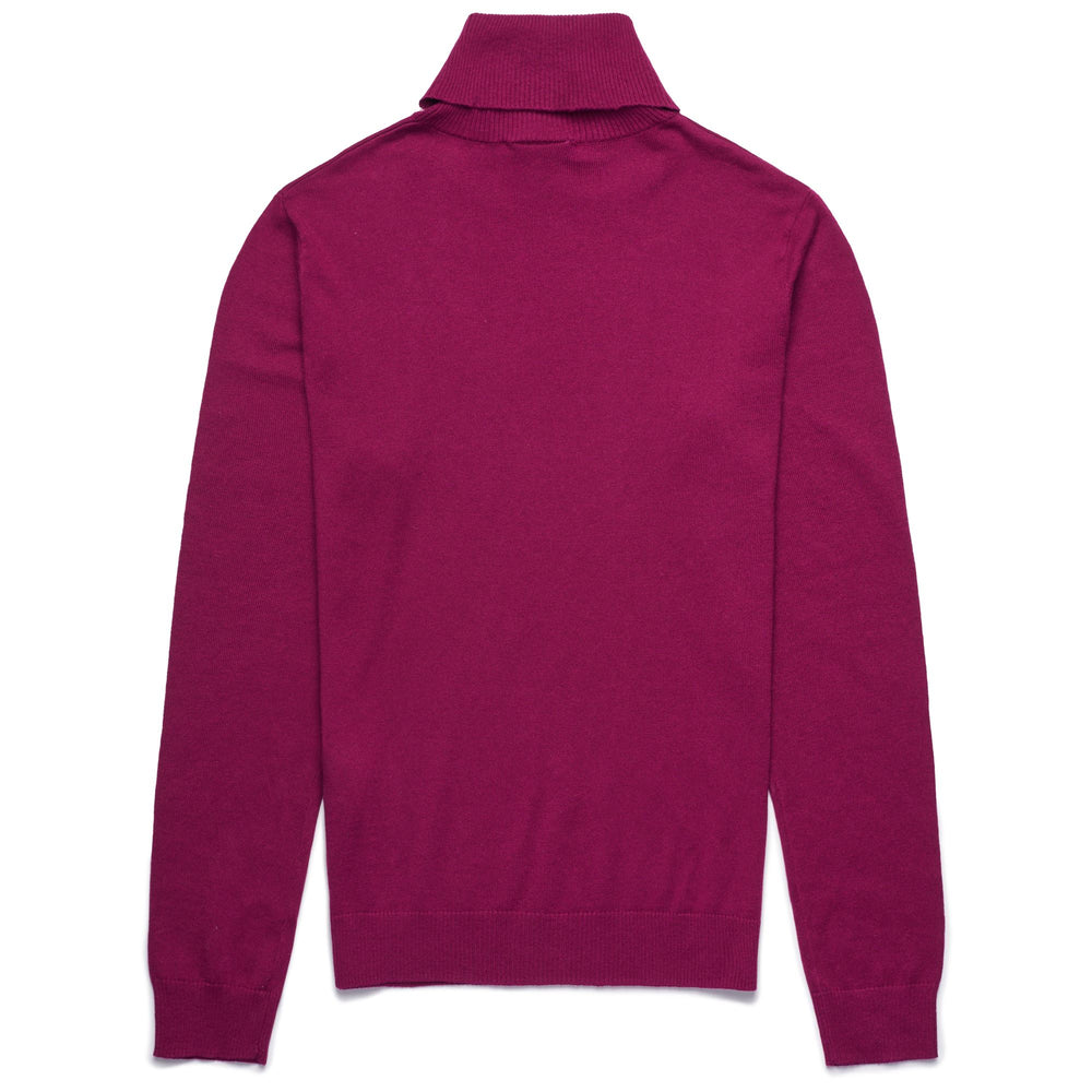 KNITWEAR Woman DEANA Pull Over VIOLET RASPBERRY Dressed Front (jpg Rgb)	