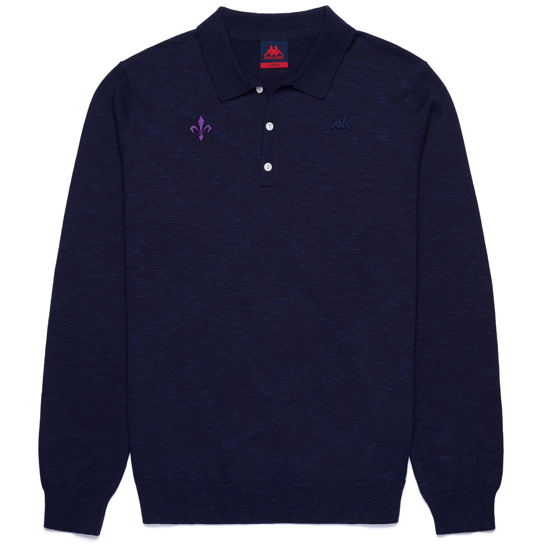 KNITWEAR Man NEW OLAV FIORENTINA Polo BLUE MARINE - BLUE - VIOLET INDIGO Photo (jpg Rgb)			