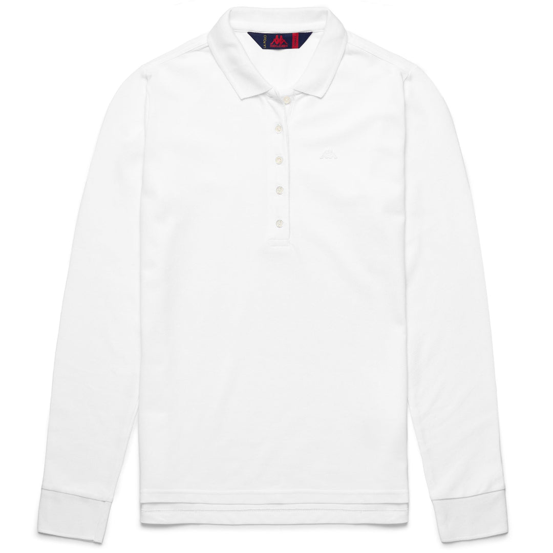 La polo Robe di Kappa Woman LAYA Polo WHITE Photo (jpg Rgb)			