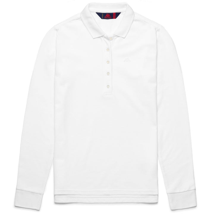 La polo Robe di Kappa Woman LAYA Polo WHITE Photo (jpg Rgb)			