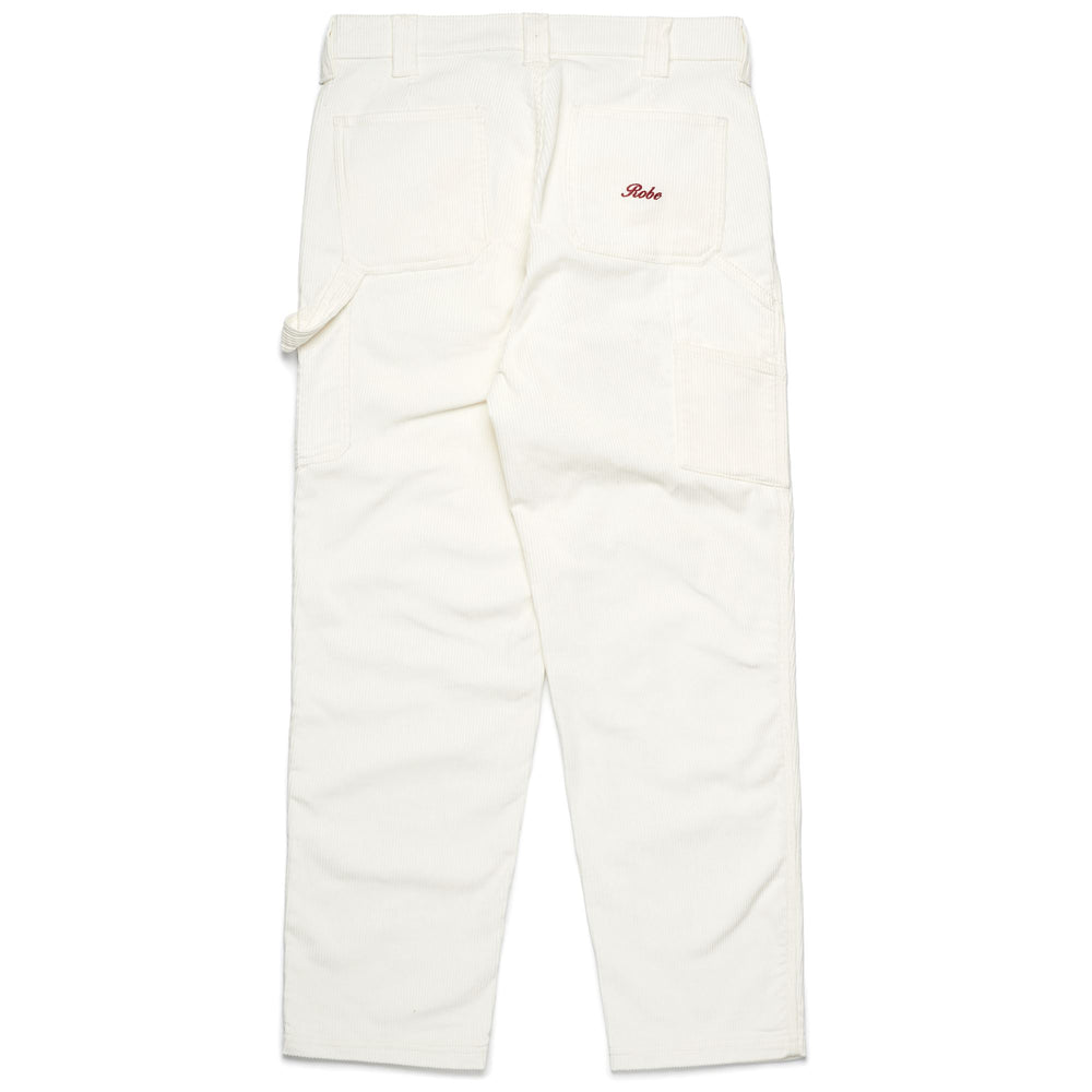 Pants Man ROBE GIOVANI ARSHAN Carpenter WHITE MASTICE Dressed Front (jpg Rgb)	