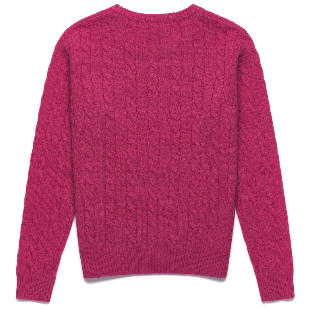 KNITWEAR Woman JOLIE Pull Over FUCHSIA Dressed Front (jpg Rgb)	