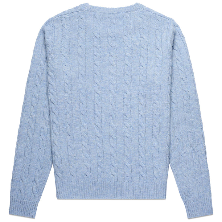 KNITWEAR Woman JOLIE Pull Over AZURE DAYLIGHT Dressed Front (jpg Rgb)	