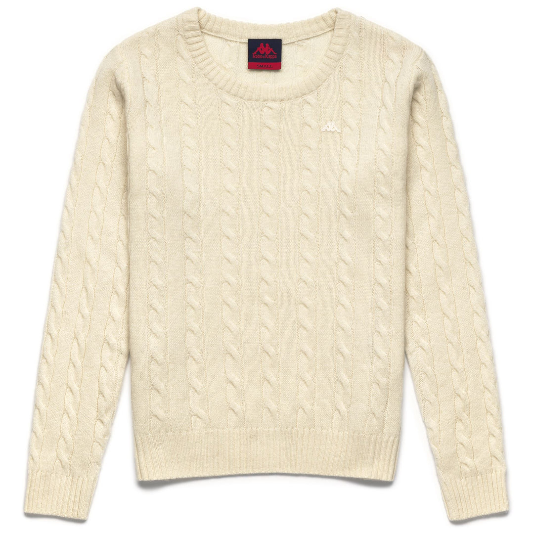 KNITWEAR Woman JOLIE Pull Over WHITE NATURAL Photo (jpg Rgb)			