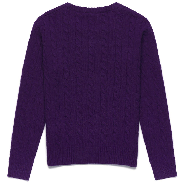 KNITWEAR Woman JOLIE Pull Over VIOLET HELIOTROPE Dressed Front (jpg Rgb)	