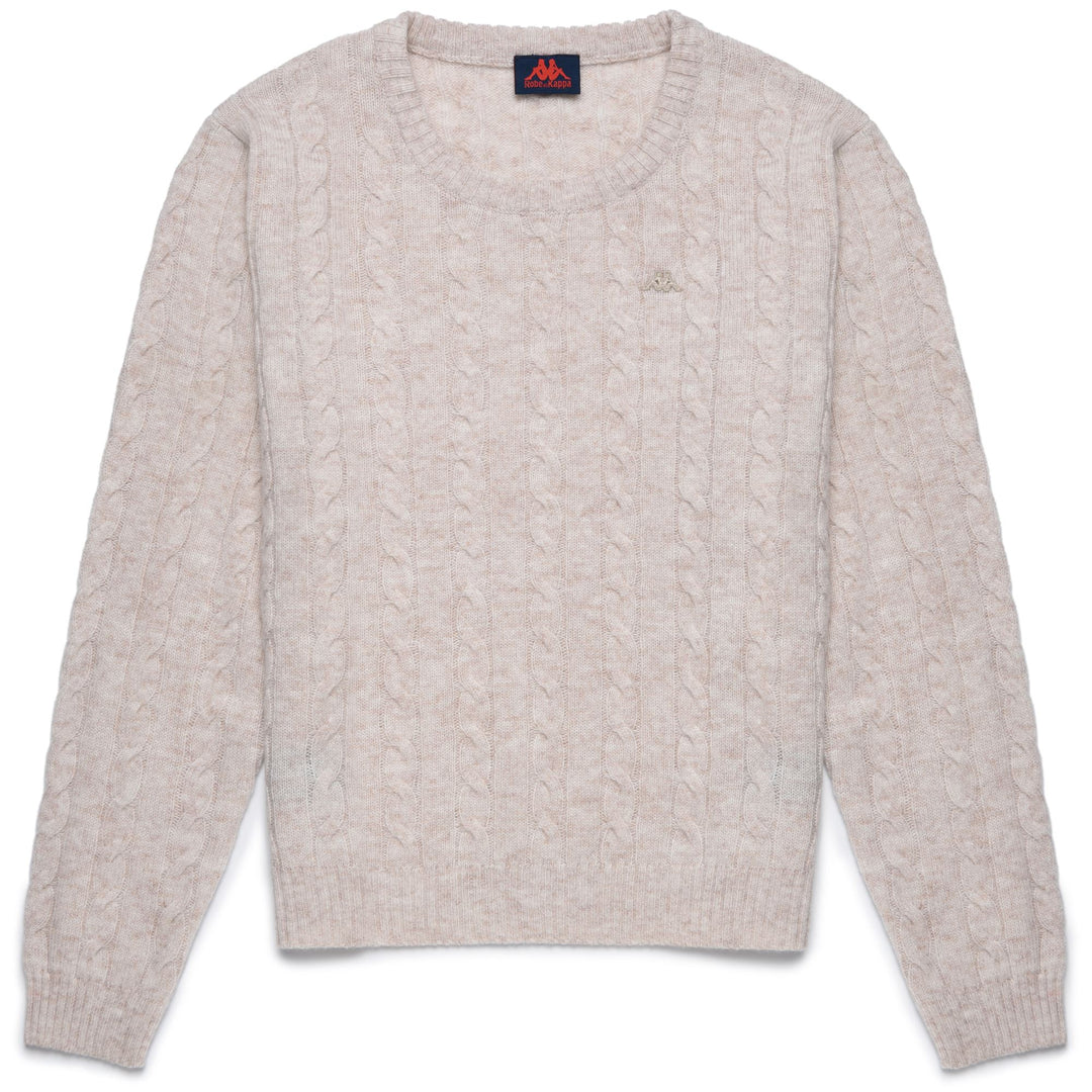 KNITWEAR Woman JOLIE Pull Over BEIGE FOG Photo (jpg Rgb)			