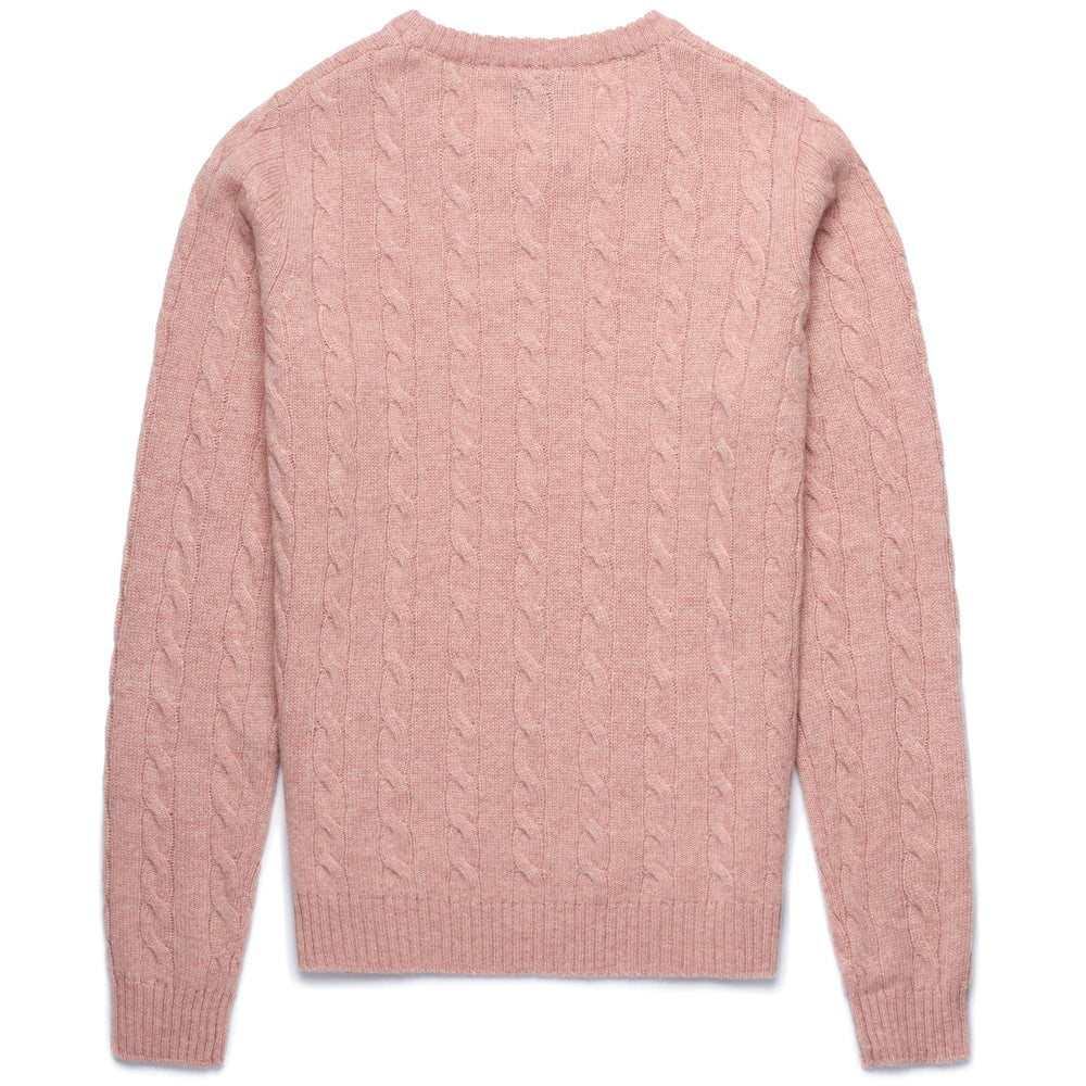 KNITWEAR Woman JOLIE Pull Over PINK ZEPHYR Dressed Front (jpg Rgb)	