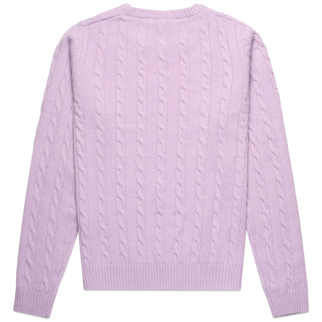 KNITWEAR Woman JOLIE Pull Over VIOLET LT Dressed Front (jpg Rgb)	