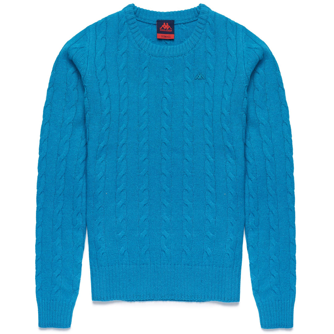 KNITWEAR Woman JOLIE Pull Over BLUE PETROL Photo (jpg Rgb)			