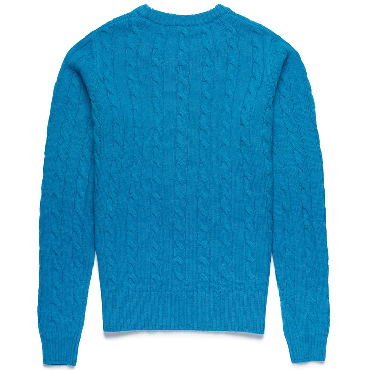 KNITWEAR Woman JOLIE Pull Over BLUE PETROL Dressed Front (jpg Rgb)	