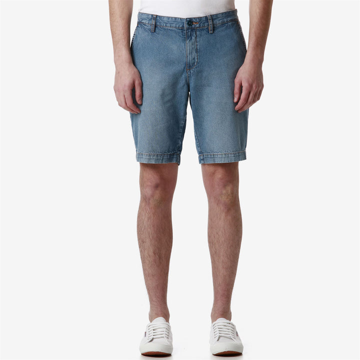 Shorts Man CHINGE CHINO MID BLUE INDIGO Detail (jpg Rgb)			