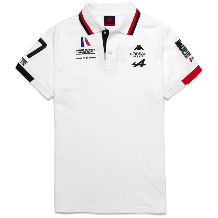 Polo Shirts Man WILLIAM ORIENT EXPRESS Polo WHITE - WHITE Photo (jpg Rgb)			