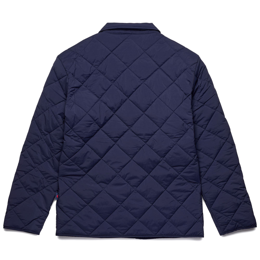 Jackets Man ALFUR Short BLUE IRIS Dressed Front (jpg Rgb)	